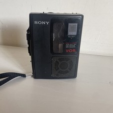 Vintage Sony TCM-S67V VOR Portable Cassette Tape Recorder Player, usado comprar usado  Enviando para Brazil