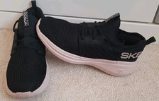 Skechers black run for sale  BURY