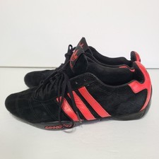 Tênis de condução B45 tamanho 7.5 - Adidas Team Goodyear Toscana camurça preta 041099 vintage comprar usado  Enviando para Brazil