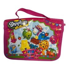 Estojo de transporte Shopkins rosa – Bolsa tote de armazenamento com zíper – 2016 Moose Global Design Conc comprar usado  Enviando para Brazil