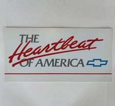Pôster magnético vintage de plástico para showroom Heartbeat Of America 24x12” comprar usado  Enviando para Brazil