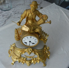 Ancienne pendule horloge d'occasion Ancienne pendule horloge d'occasion  Flers