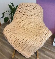 Merino wolldecke strickdecke gebraucht kaufen  Winsen