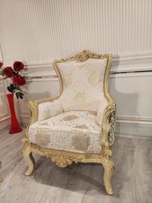 Poltrona trono classica usato  Milano