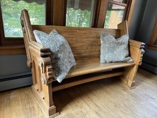 Antique church pew for sale  Milwaukee