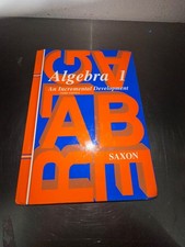 Saxon algebra incremental for sale  Midland