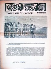 1968 -FREE PRESS BOSTON- Contracultura da Guerra do Vietnã/Revista Hippie/Jornal comprar usado  Enviando para Brazil