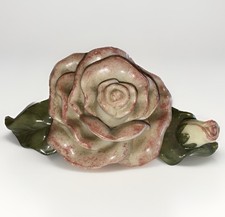 Porcelain sculptured rose for sale  Fargo