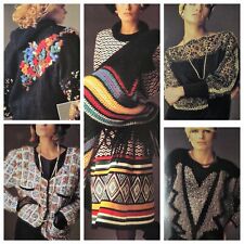 1980s aztec mohair d'occasion  Expédié en Belgium
