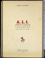 Ali abbreviazione linguistica usato  Ariccia