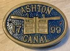 Antique brass canal for sale  NELSON
