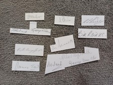 Various signed raf for sale  BRACKLEY