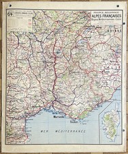 Ancienne carte scolaire d'occasion  Lyon VII
