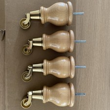 Furniture legs brass for sale  WIRRAL