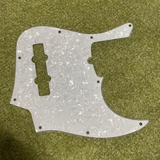 Fender Usa Jazz Bass Pickguard American Deluxe White Pearl Workshop Ultra, usado comprar usado  Enviando para Brazil