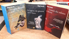 Trilogia millennium uomini usato  Mignanego