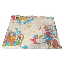 Roupa de cama vintage anos 80 Disney Peter Pan Twin lençol plano Sininho Wendy Neverland, usado comprar usado  Enviando para Brazil
