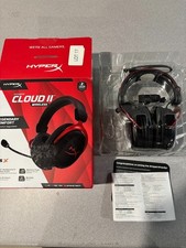 Fone de Ouvido para Jogos Sem Fio HyperX Cloud II - Preto/Vermelho [DP191], usado comprar usado  Enviando para Brazil