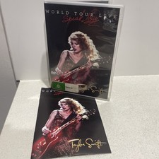 World Tour Live Speak Now Taylor Swift DVD Região 4 Vgc postagem rápida comprar usado  Enviando para Brazil