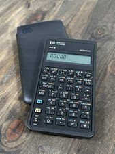 Usado, Calculadora científica HP Hewlett Packard 20S anos 80 marrom capa deslizante - Testada comprar usado  Enviando para Brazil