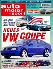 5) Auto Motor Sport AMS 02/1997 - Renault Clio RSi 1.8  - Citroen Saxo 1.6 16V comprar usado  Enviando para Brazil