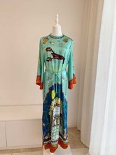 Vestido midi de verano surrealista Alemais segunda mano  Embacar hacia Mexico
