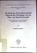 Rolle wechselkurspolitik über gebraucht kaufen  Koblenz
