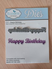 Happy birthday sentiment for sale  SHIFNAL