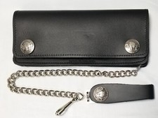 Black leather trucker for sale  Champaign