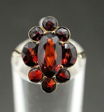 Eleganter granat ring gebraucht kaufen  Magdeburg