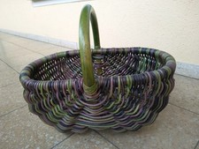 Rattankorb henkelkorb einkaufs gebraucht kaufen  Mitwitz