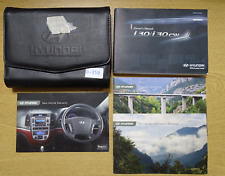 Usado, PACOTE CARTEIRA MANUAL DO PROPRIETÁRIO GENUÍNO HYUNDAI I30 I30 CW 2007-2010 D-359 comprar usado  Enviando para Brazil