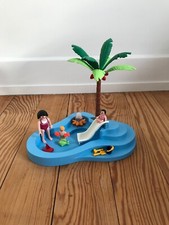 Playmobil badeinsel familie gebraucht kaufen  Stuttgart