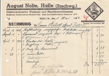 Halle rechnung 1950 gebraucht kaufen  Leipzig