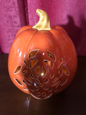 Light ceramic pumpkin for sale  Ridley Park