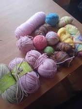 Scrappy sock yarn. for sale  NORTHAMPTON