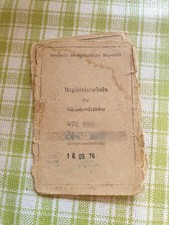 Papiere registrierschein simso gebraucht kaufen  Jena