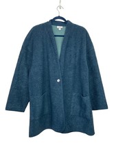 Jaqueta suéter cardigã Pure J. Jill forrado de lã Boucle azul-petróleo GG nova comprar usado Jaqueta suéter cardigã Pure J. Jill forrado de lã Boucle azul-petróleo GG nova comprar usado  Enviando para Brazil