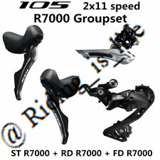 Novo Shimano 105 R7000 2x11 conjunto de bicicleta de estrada 3 peças FD+RD+conjunto de câmbio ST-R7000 comprar usado  Enviando para Brazil