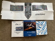 Cessna 750 Citation X Pilot Training Manual Primus 2000 FAA Approved Manual LOT na sprzedaż  Wysyłka do Poland