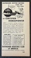 1948 outboard boating for sale  Luray