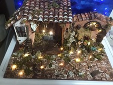 Presepe artigianale 50x30x23 usato  Melzo