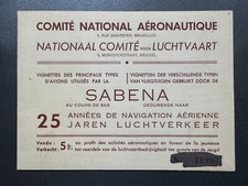 Belgium 1948 sabena d'occasion  Expédié en Belgium