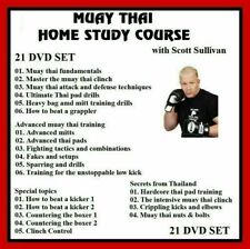 Complete Muay Thai course 21 dvd set home study kick boxing Fast Effective Learn comprar usado  Enviando para Brazil