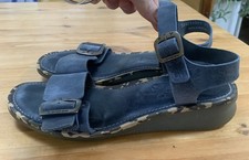 Navy leather fly for sale  RUGBY