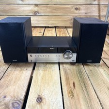 Sistema estéreo micro música Sony CMT-SBT100 CD player Bluetooth NFC USB, usado comprar usado  Enviando para Brazil