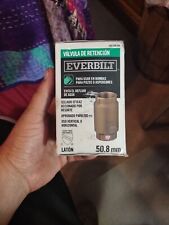 Everbilt brass check for sale  Effingham