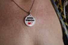 Collier pendentif petite d'occasion  Épinal
