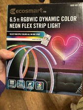 Usado, 4x, vinculável 6,5 pés RGBWIC plug-in de mudança de cor LED luz de tira flexível neon comprar usado  Enviando para Brazil