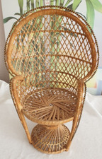 Vintage puppen pfauensessel gebraucht kaufen  Berlin